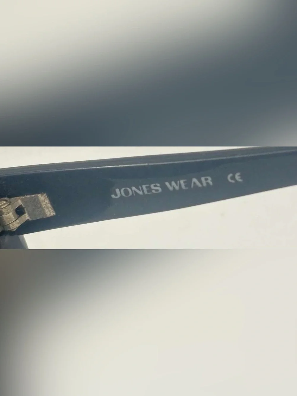 Jones Wear Black Oval Sunglasses Frames Only